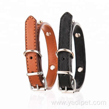 Customized PU Leather Fashion Dog Collar